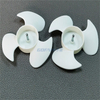 OEM -mallipuhaltimen terät tuulettimen käyttöön (12 '', 16 '') 3 terät muovinen valkoinen läpinäkyvä väri